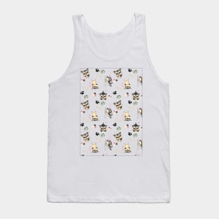 Oli pattern Tank Top